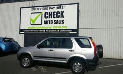 Make
Honda
Model
CR-V
Year
2003
Colour
Silver
kms
238682
Trans
Manual
Price: $5,988
Stock Number: 601-014x
Interior Colour: Grey
Check out this amazing deal on a 2003 Honda CR-V LX. Make every journey memorable when you step into this Honda CR-V packed