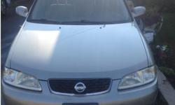 Make
Nissan
Model
Sentra
Colour
silver
Trans
Automatic
kms
150000
Selling a Silver 2003 Nissan Sentra GXE as is, runs well, no issues. Only 150km on it. 1 owner (senior lady). Very well taken care of and always serviced regularly.
Comes with brand new