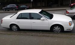 Make
Cadillac
Model
DeVille
Year
2004
Colour
white
kms
151000
Trans
Automatic
2004 Cadillac DTS sedan Deville. V8 automatic, power steering, power brakes, power windows, power door locks, leather int, air conditioning, tilt, cruise control, CD player,