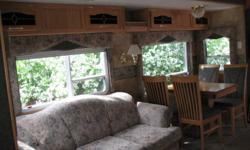 This RV has 3 Slides -  Awnings Over Slides -
A Beautiful Interior -  Free Standing Dinette -
Fireplace -  Desk -  Pantry - Lots of Storage - 
And Much More -  Call for More Information
Open to Offers!