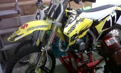 I have a mint 2004 rm 125 dirtbike for sale, fmf fatty header and shorty sliencer and vforce reeds. A nxt graphic kit, holeshot device. I accept all offers just email or call/text 613-847-7747 thanks
