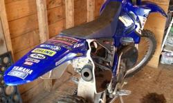 2004 YZ 125 FOR SALE.  Bike is in excellent condition and works great.  Well maintained.  Last serviced at Yamaha just before the winter season.  
 
Aluminum bike stand and manual included.
 
Asking $3190 obo. 
 
Please call (709) 466-1093 or (289)