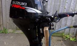 I got a couple of outboards for sale
2005 9.9 hp Suzuki, 4 stroke, short shaft, has a tank and a hose. Excellent condition. $1500
80's 9.9 Evinrude, 2 stroke, short shaft, has a tank and a hose. Runs well $600
1996 9.9 Mercury, 2 stroke, short shaft, has