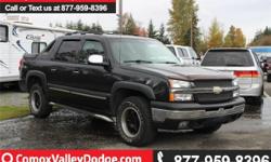 Make
Chevrolet
Model
Avalanche 1500
Year
2005
Colour
grey
kms
286733
Trans
Automatic
Vehicle was driven until the day it was traded in, but due to the age, kilometers and market on this vehicle, we've elected to not spend any money reconditioning it and