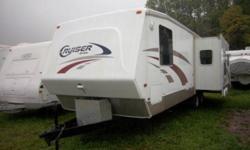 2005 - 30' - Crossroads Cruiser 30 - $15,495.00 - Sleeps up to 6. Front queen walk around bed. 14ft power slide with hide a bed sofa & drop down booth dinette. Rear living layout with LARGE rear window. 2 swivel rocker chairs. 3 burner stove top with oven