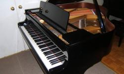 Kawai GE-30 in polished ebony. High quality Japanese built piano. You can not tell this piano from a new one which is more than twice the price. Fantastic Millenium III action and a rich tone. Comes with factory bench. At this price , why not buy