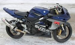 I have up for sale a 2005 Suzuki GSXR 750.
The bike has been damaged and would require some parts. The bike has damage to the rear subframe which is bolted to the main frame of the bike and is easy to change, this part can be found on ebay for less than