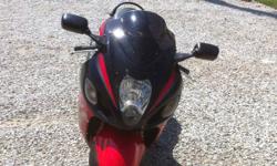 Mint 2005 Suzuki Hayabusa with two bro exhaust and power commander was dyno tuned this year very reliable bike asking 7000
This ad was posted with the Kijiji Classifieds app.