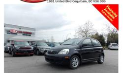 Trans
Automatic
2005 Toyota Echo LE has alloy wheels, A/C, CD player, tape deck, AM/FM stereo and so much more!
STK # 60170C
DEALER #31228
Need to finance? Not a problem. We finance anyone! Good credit, Bad credit, No credit. We handle car loans for an