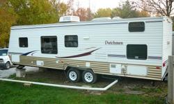 This pre-loved unit is in excellent condition.  Has been a permanent seasonal trailer since purchased. Has had one owner and has never been smoked in. Great family trailer.
Is equiped with a Fridge, Stove with oven, Microwave, Air conditioning, Furnace,