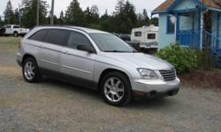 Make
Chrysler
Model
Pacifica
Year
2006
Colour
Silver
kms
183315
Trans
Automatic
SIX PASSENGER
Air Conditioning
Intermittent Wipers
Tilt Steering
AM-FM Radio
CD Player
Cassette
Cruise Control
Rear Defroster
Power Steering
Power Windows
Power Locks
Power