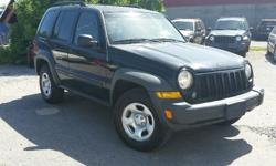 Make
Jeep
Model
Liberty
Colour
Black
Trans
Automatic
kms
201900
2006 Jeep Liberty Sport 4X4
3.7l V6, Automatic, ABS, A/C, Power windows/locks/mirrors.
201,900 km.
Certified with E-Test included.
Taxes are not included in listing price.
--
As two retired
