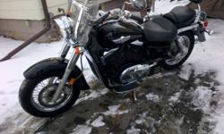 BUY NOW, BUY EARLY, BEFORE RIDING SEASON STARTS AND PRICES GO UP. This 2006 Kawasaki Vulcan FI. 1500 cc, low kms,liquid cool,Vance and Hines longshot exhaust, cobra fuel pack, hypercharger with moving butterfly flaps, KN air filter, chrome grill,