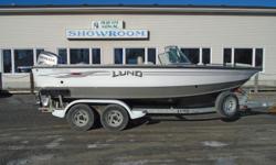2006 Lund 2000 Fisherman
This 2000 Fisherman is one of Lunds most sought after models. It has incredible big water capability but is still a maneuverable, efficient family fishing and water sports boat. It comes complete with a quiet, powerful fuel
