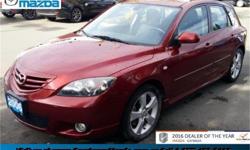 Make
Mazda
Model
MAZDA3
Year
2006
Colour
Cardinal red mica
kms
128113
Trans
Manual
Price: $6,999
Stock Number: 16MZ33831A
Interior Colour: Black Cloth
Cylinders: 4
Fuel: Regular Unleaded
Local - Accident Free - Non-Smoker - Keyless Entry - Steering Wheel