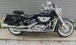 One Excellent condition C50 Boulevard with all the touring goodies.
Suzuki windshield
Full floorboards
Saddlebags
Engine guard
Fuel injected
White wall tires.
Just serviced for season.
The bike is fuel injected for quick easy starts,no choke,its a