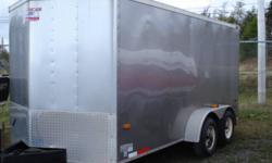 2007 AMERCIAN HAULER ENCLOSED TRAILER
 
REAR RAMP DOOR,SIDE MAN DOOR,ROOF VENT.
TRADEM AXLE 7000LB GROSS WEIGHT, 6' INSIDE HEIGHT,
3 FULL LENGHTS OF E-TRACK ON THE FLOOR FACTORY UNDERCOATED.
 
BABIN'S SERVICE CENTRE LIMITED
LENNOX PASSAGE,CAPE BRETON