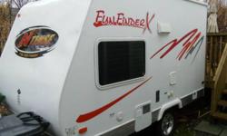 Nice travel trailer  winter priced.   Fridge, stove, toilet, shower, roof air conditioning , furnace, flat screen tv dvd stereo   nice trailer  sleeps 4. can be pulled with almost any vehicle.  only 2000 lbs.    Priced at  $ 6900.00
call 334-0344