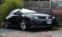 Make
Honda
Model
Civic Si
Year
2007
Colour
Black
kms
133517
Trans
Manual
1 Billion Horse power ( Well not quite? but close ). Black, many upgrades, but I do not know what. Lower kit, power chip, blower cam. Do you this car? I must sell it. If you are