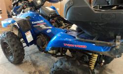 PARTS UNIT
2007 Kawasaki KVF 750cc, full Big Gun exhaust.
Parting out or complete! Save $$$$$ Quad Expert is the largest Powersports used parts recycler in Eastern Ontario! Huge warehouse of New and Used parts for atv?s, snowmobiles and motorcycles! Email