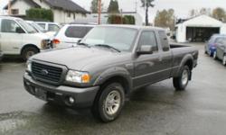 Make
Ford
Model
Ranger
Year
2008
Colour
Grey
kms
133000
Trans
Automatic
Quality, Value, Sale, Finance, Lease, Warranty, Parts, Tires, since 1990,
winner of Consumer Choice Award 2016 for Vehicle Sales in British Columbia, Daytona Auto Sales,
2008 Ford