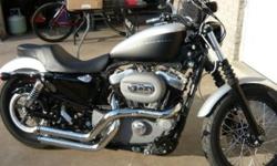 2008 Harley Davidson Nightster 1200cc
Selling my bike that is in a denim silver/black finish. 1 owner bought from new at Kitchener Harley Davidson. All service done there as well. I have every receipt for everything that was done or added to this bike.