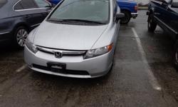 Make
Honda
Model
Civic
Colour
grey
Trans
Manual
kms
90000
2008 Honda civic sedan , 4 cyl, 5 speed. power windows ,new front tires, only 90,000 kms, great shape. beautiful silver with grey cloth. Very well rated car and amazing fuel economy.
Bouman Auto