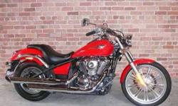 2008 Kawasaki Vulcan 900 custom. Bright red
Aftermarket crome grips, mirrors, K&N filter
Professionally de-baffled. New night dragon rear tire. Comes with windsheild (not on)
Baby'd since new. Immaculate condition.
No test pilots and no tire kickers.
