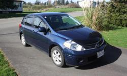 Make
Nissan
Model
Versa
Year
2008
Colour
Dark Blue
kms
103874
Trans
Automatic
2008 Nissan Versa SL Hatchback in good shape. 2nd owner since new.
-New exhaust
-New front springs (as per Nissan recall)
-New front tires (rear tires replaced last year)
-New