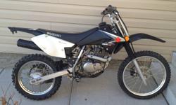 125cc 4 Stroke with Suzuki Reliability.
Very Good Condition.
 
Starts, Runs, Idles, Rides, Stops ABSOLUTELY PERFECTLY!
This is the BIG WHEEL version with the FRONT DISC BRAKE!
 
Rear Shock is fully adjustable, as per the pictures, to accomodate riders of