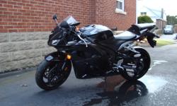 2009 Honda CBR600RR with ABS breaks and frame sliders in excellent condition. One rider; never dropped or laid down and no accidents. A few minor scuffs (see pics), properly maintained, runs great and winter stored.
 
9390kms asking $7800.00.
Please call