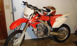 I am selling a 2009 CRF 450x! its a nice clean bike! comes with a trickle battery charger, helmet, and a brand new FMF pipe. Looking to get $5500 obo! bike has approx. 30 hours on it.