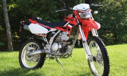 2009 Kawasaki KLX 250s Enduro
Electrict STart
Enduro (Street Legal)
Red and like new
Great Suspension
Liquid Cooled
One of the best small bike around.
These are the actual photos.
 
Call or Text 705-849-5048