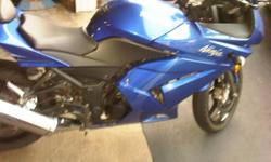 Hey, im selling a 2009 Kawasaki Ninja 250 R in great condition! Heres the info:
 
- Blue, in great condition with regular oil changes
- Low kilometers and stored in an indoor garage
- Take well care of and the second owner
- Very cheap on insurance and
