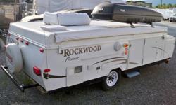 2009 Rockwood Premier Series Tent Trailer - Model 2302 (12' Box) - $14,450 (Private Sale in Pitt Meadows)
Sleeps 8 (comfortably) - GVWR 3,036 lbs - can tow with Class 2 - 3500 lb vehicle rating (mini vans and SUVs/CUVs); loaded with every option available