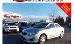 Trans
Automatic
This 2009 Toyota Corolla comes with power locks/windows/mirrors, A/C, CD player, AM/FM stereo, rear defrost and so much more!
STK # 990078
DEALER #31228
Need to finance? Not a problem. We finance anyone! Good credit, Bad credit, No credit.