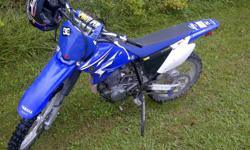 Hey, I have my 2009 yamaha ttr 230 4 stroke dirtbike for sale. Its all electric start. Runs great, great condition! Never had any problems with it. It has new wheel bearings and spokes. (As preventitive maintnance) always regularly maintained. Not ridden