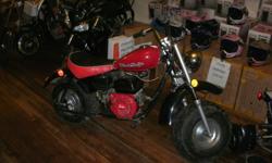 200cc Baja Dirt Bike
Runs Well
Good Condition
Extra Light in Rear         $350.00
Snarlie's Mini Moto
63 Frank St
Strathroy
519-205-0770