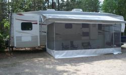 used only 4 times in new condition, front kids room bunks and couch, back queen bedroom, included add a room screen tent, 2 pullouts
take over payments 279mth for 237mths or 34000 with a 2000$ cash incentive
email mailto:alandjay@hotmail.com