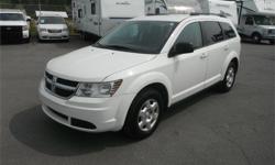 Make
Dodge
Model
Journey
Year
2010
Colour
White
kms
160832
Price: $5,910
Stock Number: BC0026193
Interior Colour: Black
Cylinders: 4
Fuel: Gasoline
2010 Dodge Journey SE, 2.4L, 4 cylinder, 4 door, automatic, FWD, 4-Wheel ABS, cruise control, air