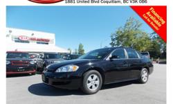Trans
Automatic
2011 Chevrolet Impala LT has alloy wheels, power locks/windows/mirrors, CD player, AM/FM stereo and so much more!
STK # 81617A
DEALER #31228
Need to finance? Not a problem. We finance anyone! Good credit, Bad credit, No credit. We handle