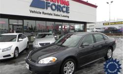 Make
Chevrolet
Model
Impala
Year
2011
Colour
Grey
kms
44983
Trans
Automatic
Price: $14,988
Stock Number: 109453
VIN: 2G1WB5EK6B1225082
Interior Colour: Grey
Cylinders: 6
This front wheel drive, four door Impala has been detailed and fully DRIVING FORCE