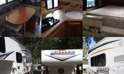 Like new we are the second owners purchased from Arbutus RV last year. The model is the 865 and it is built for short box trucks. Comes with belly bars and Atwood power jacks with remote. Indoor/outdoor showers, indoor/outdoor speakers plus much more. In