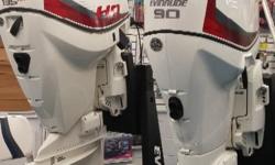 2014 90hp Evinrude E-tec
This engine was bought and registered but has NEVER been fired up. It has ZERO hours!! The warranty is still good until 2019. This awesome little motor only weighs 320lbs and comes with a aluminum prop
Controls and rigging are