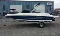 2014 bayliner 175 bow rider with a 3.0 litre mercury murcruiser inboard/outboard engine. propeller has been upgraded to a 19 degree pitch. Boat has been well maintained acid washed and winterized every fall and summerized every spring. comes with trailer,
