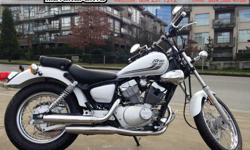 2016 Yamaha V-Star 250 Cruiser * Student or Initiate Deal * $3999.
Great bike for the in-town commuter or initiate. Easy on gas, cheap insurance, cheap maintenance. V-twin power in small, light bike. Colour: White.
Buy with confidence from a Genuine