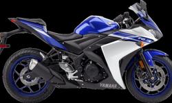 Yamaha has raised the bar in the entry sports class with the exciting "R3". Sporting a twin cylinder 320 cc engine and an ultra lightweight chassis, the R3 offers a solid combination of class-leading power and light, agile handling. Add in the incredible