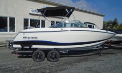 Bryants are absolutely top of the line, 100% wood free boats made with all hand laid fiberglass. This gorgeous Calandra is perfect for a day on the water with family and friends. There is plenty of storage, and the changeable seating provides for