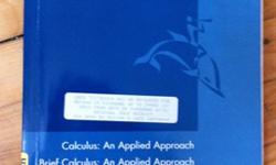 FOR SALE:UNIVERSITY OF OTTAWA TEXTBOOKStudent Solutions GuideCALCULUS: AN APPLIED APPROACHBRIEF CALCULUS: AN APPLIED APPROACHSeventh EditionLarson/EdwardsEXCELLENT CONDITION.NO HIGHLIGHTER MARKSNO BENT PAGES.Price Negotiable- - - - - - - - - - - - - - -If