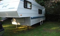 We have a very clean, well maintained 21' 5th wheel.
Found a larger unit to buy.
Trailer is located in Courtland on Hwy 3 next to fire hall, for you tire kickers.
For serious inquiries, please call
519-688-4288.